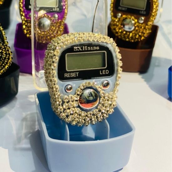 Fancy Digital Counter Tasbeeh with LED Light – Perfect Gift