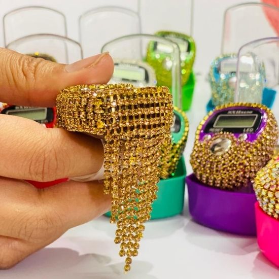 Fancy Digital Counter Tasbeeh with LED Light – Perfect Gift