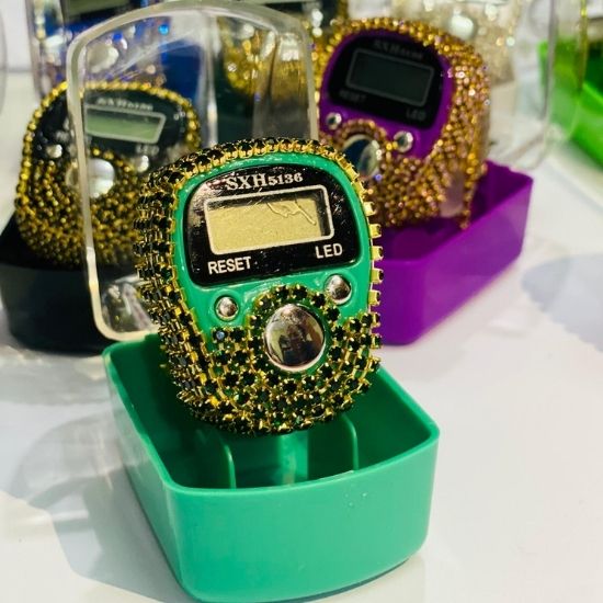 Fancy Digital Counter Tasbeeh with LED Light – Perfect Gift