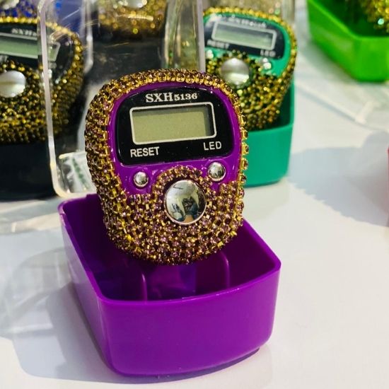 Fancy Digital Counter Tasbeeh with LED Light – Perfect Gift