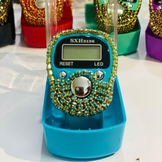 Fancy Digital Counter Tasbeeh with LED Light – Perfect Gift