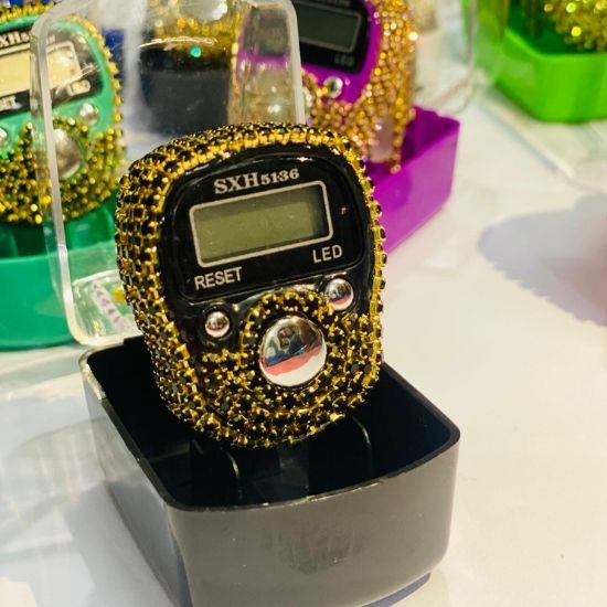 Fancy Digital Counter Tasbeeh with LED Light – Perfect Gift