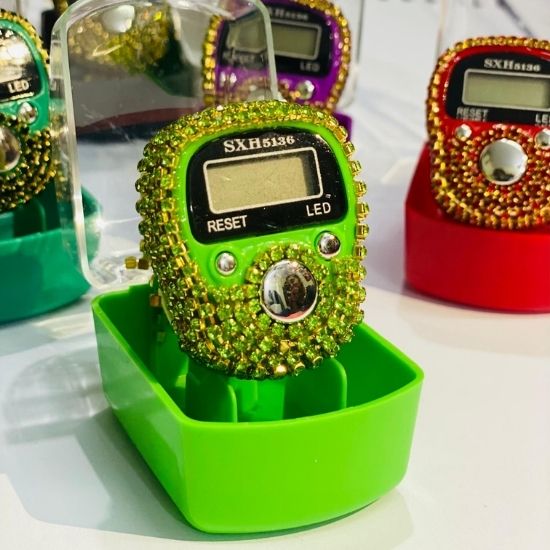 Fancy Digital Counter Tasbeeh with LED Light – Perfect Gift