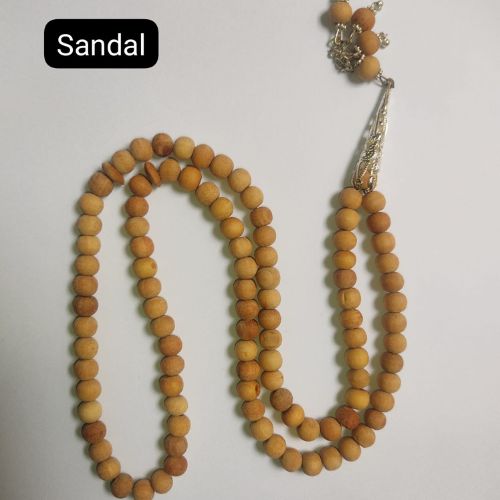 Sandal Tasbeeh 100 Beads – Elegant Islamic Prayer